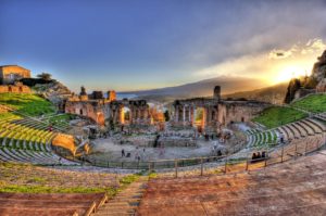 Taormina Theatre in Sicily