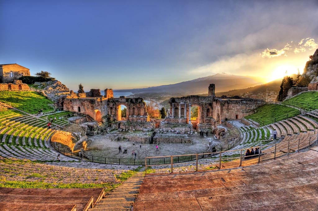 Taormina Theatre in Sicily