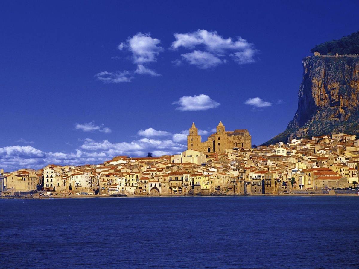 View of Cefalu in Sicily